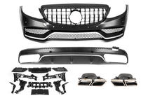 Mercedes C-class W205 2014-2021 Body kit with Diffuser V1 (AMG C63-design 2014-2018) photo 1