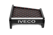 Iveco Daily 1999-2006 Dashboard Shelf (Black with Red Stitching) photo 1