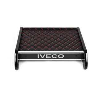 Dashboard Shelf (Black with Red Stitching) photo 3