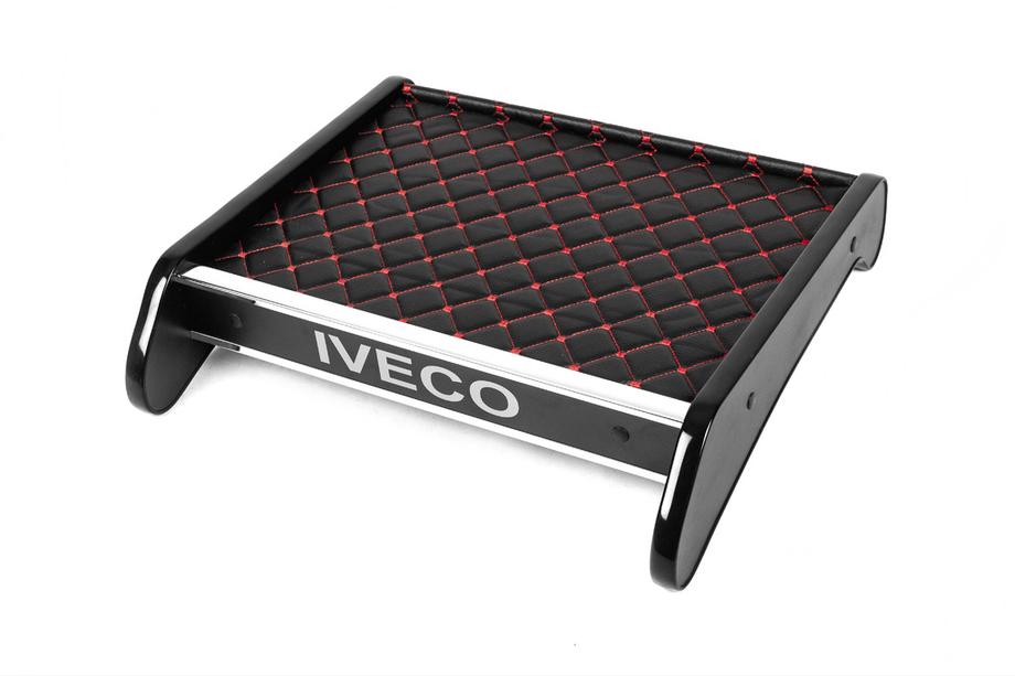 Iveco Daily 2006-2014 Dashboard Shelf (Black with Red Stitching) Photo 1