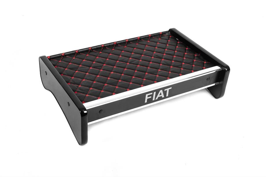 Fiat Ducato 2006-2025 Dashboard Shelf (Black with Red Stitching) from 2014 Photo 2