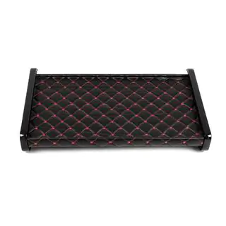 Dashboard Shelf (Black with Red Stitching) photo 4