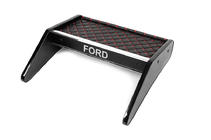 Ford Transit 2000–2014 Dashboard Shelf (Black with Red Stitching) photo 1