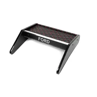 Dashboard Shelf (Black with Red Stitching) photo 1