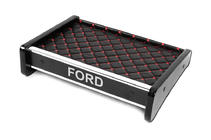 Ford Transit 1991-2000 Dashboard Shelf (Black with Red Stitching) photo 1