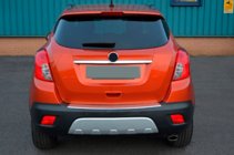 Opel Mokka 2012-2021 Rear bumper protector OmsaLine (2012-2016, stainless steel) photo 3