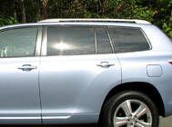 Toyota Highlander 2008-2013 OEM Gray Roof Rails (Aluminum) photo 1