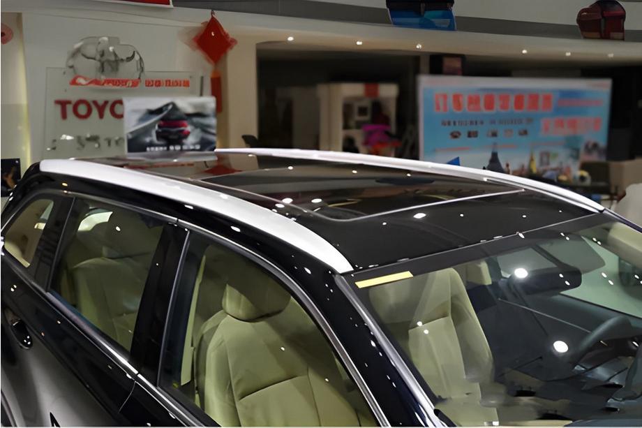 Toyota Highlander 2013-2019 Integrated roof rails grey OEM (ABS plastic) Photo 3