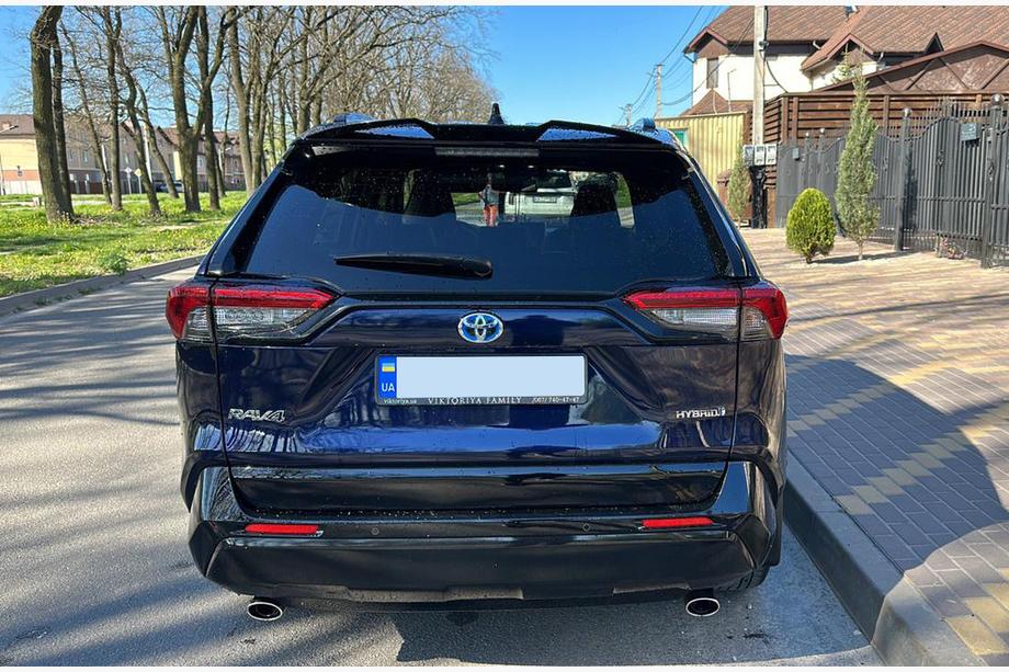 Toyota Rav 4 2019–2025 Rear Spoiler (Black) Image