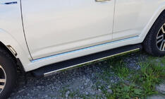 Toyota 4Runner 2009-2024 Side Steps Design 2020 OEM (2 pcs, Aluminum) photo 1