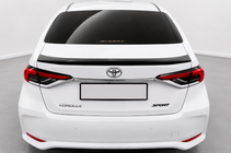 Toyota Corolla 2019- Spoiler 1234 Upgrade (ABS Plastic) photo 2