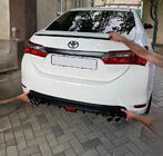 Toyota Corolla 2013-2019 Rear Diffuser V3 (1234 Upgrade) photo 1