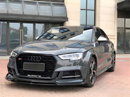 Audi A3 2020- Front lip (black) photo 1