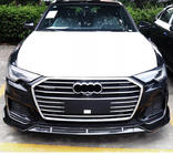 Audi A6 C8 2018–2025 Front lip (black) photo 3