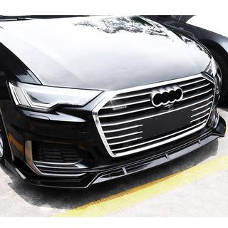 Front lip (black) Audi A6 C8 2018–2025 photo 2