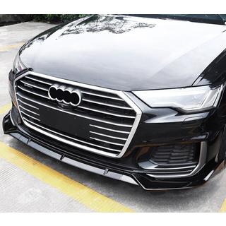 Front lip (black) Audi A6 C8 2018–2025 photo 1