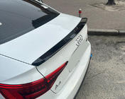 Audi A4 B9 2015-2024 Lip Spoiler (1234 Upgrade, Black) photo 2