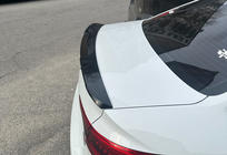 Audi A4 B9 2015-2024 Lip Spoiler (1234 Upgrade, Black) photo 3