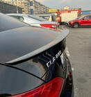 Mercedes CLA C117 2013-2019 Lip Spoiler (1234 Upgrade, Black) photo 1