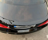 Mercedes CLA C117 2013-2019 Lip Spoiler (1234 Upgrade, Black) photo 6