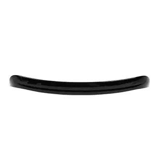 Rear Window Visor (1234 Upgrade, Black)