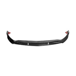Front lip spoiler (for AMG-Line / A45 AMG HB 2016-2018, black) Mercedes A-сlass W176 2012-2018 photo 4