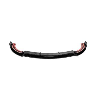 Front lip spoiler (for AMG-Line 2018-2021, Black) Mercedes A-сlass W177 2018- photo 3