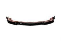 Mercedes C-class W204 2007-2015 Front lip for 1234 Upgrade (2011-2014) Black photo 1