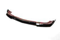 Mercedes C-class W204 2007-2015 Front lip for 1234 Upgrade (2011-2014) Black photo 2