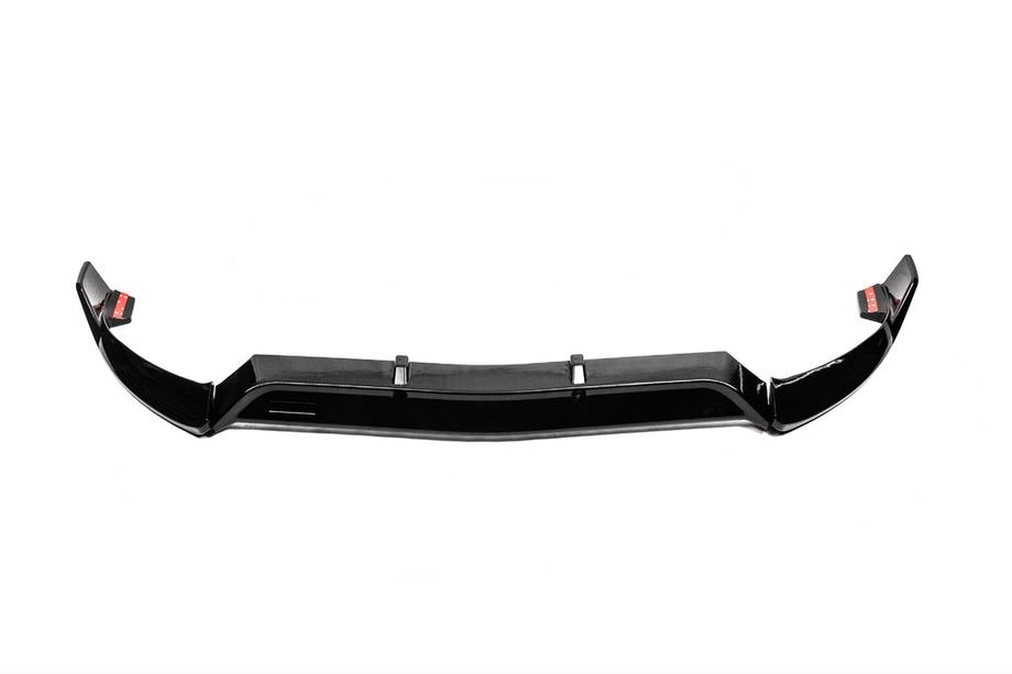 Mercedes C-class W205 2014-2021 Front Lip V2 1234 Upgrade (black, 2014-2018) Photo 3