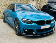 BMW 4 Series F32/F33/F36 2012-2020 Front lip 1234 Upgrade (black) photo 2