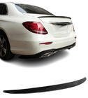 Mercedes E-class W213 2016-2023 Lip Spoiler (1234 Upgrade, Black) photo 1