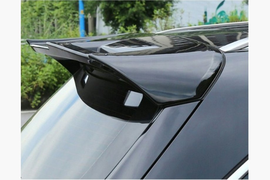 Mercedes GLC X253 2015-2022 Lip Spoiler (1234 Upgrade, Black) Image