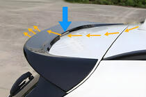 BMW X1 F48 2015-2022 Lip Spoiler (1234 Upgrade, Black) photo 8