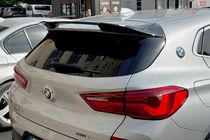 BMW X2 F39 2018-2023 Lip Spoiler (1234 Upgrade, Black) photo 9