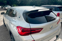 BMW X2 F39 2018-2023 Lip Spoiler (1234 Upgrade, Black) photo 15