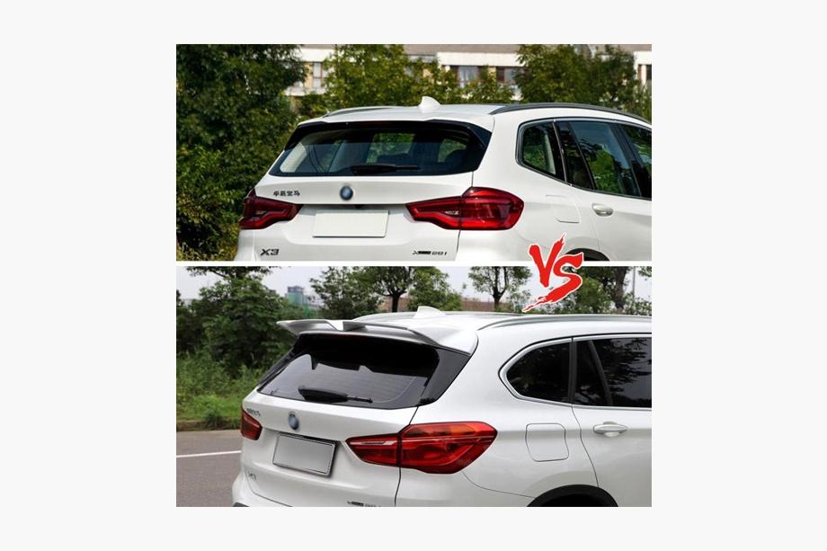 BMW X3 G01 2018- Rear Spoiler (1234 Upgrade, Black) Image