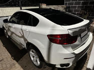 BMW X6 E71 2008–2014 Lip Spoiler (1234 Upgrade, Black) photo 5