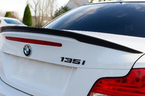 BMW 1 Series E81/E82/E87/E88 2004-2011 Lip Spoiler (for E82, black) photo 1