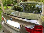 BMW 3 Series E90/E91 2005-2011 Spoiler HongHang V1 (ABS, Gloss Black) photo 1