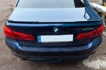 BMW 5 Series G30/G31 2017–2023 M-Performance V1 Spoiler (1234 Upgrade, Black) photo 3