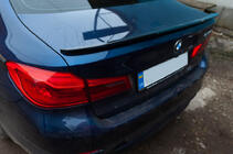 BMW 5 Series G30/G31 2017–2023 M-Performance V1 Spoiler (1234 Upgrade, Black) photo 1