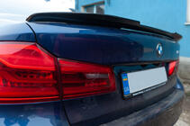 BMW 5 Series G30/G31 2017–2023 M-Performance V1 Spoiler (1234 Upgrade, Black) photo 5
