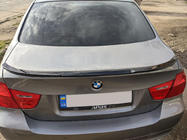 BMW 3 Series E90/E91 2005-2011 Spoiler HongHang V2 (ABS, Gloss Black) photo 2