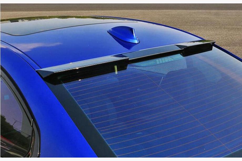 BMW 3 Series G20/G21 2018- Rear Window Spoiler LIP (1234 Upgrade, Black) Image