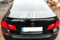 BMW 5 Series F10/F11 2010–2016 Spoiler LIP V2 (1234 Upgrade, Black) photo 3