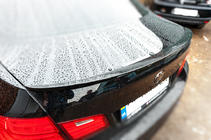 BMW 5 Series F10/F11 2010–2016 Spoiler LIP V2 (1234 Upgrade, Black) photo 1