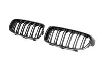 BMW 3 Series F30/F31 2012-2019 Kidneys M-Look (Black Matte) photo 3