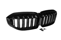 BMW 3 Series G20/G21 2018- M-Look V2 Kidney Grilles (2018-2022, Gloss Black) photo 5