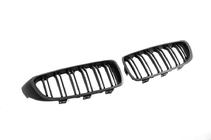 BMW 4 Series F32/F33/F36 2012-2020 Kidneys M-Look (Black Matte) photo 3